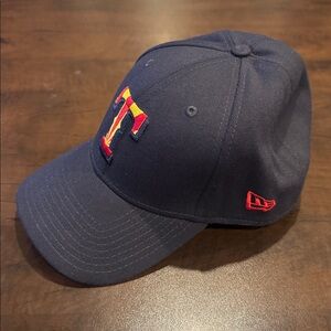 Texas Rangers Navy Baseball Cap with Embroidered 'T' logo